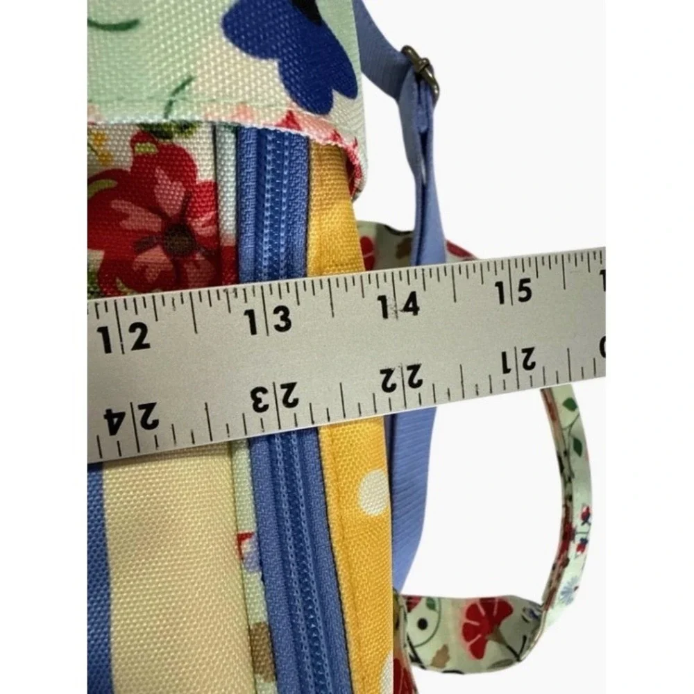 Matilda Jane Floral Diaper Bag Blue Stripe Polka Dot Travel Tote Cottagecore